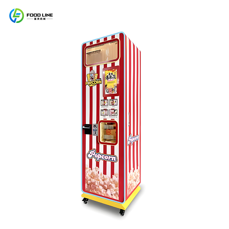 Popcorn Vending Machine - آلة بيع الفشار للمناطق ذات الحركة