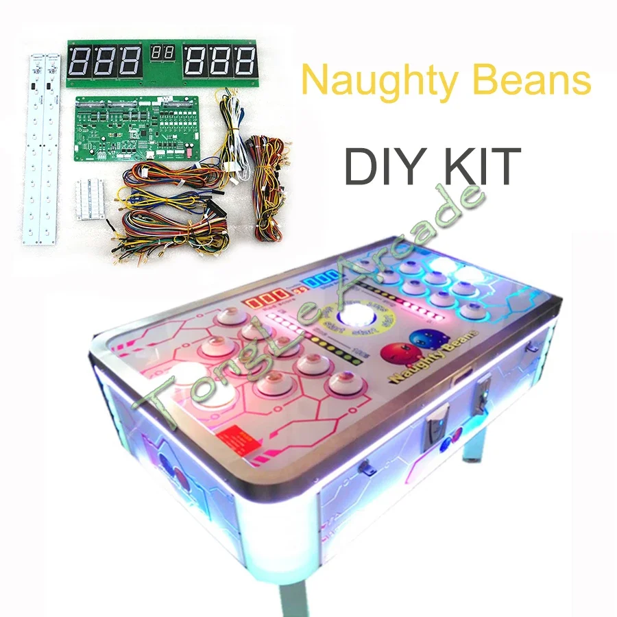 Whack A Mole Arcade - مجموعة ناوتاي بينز DIY، لوحة آلة