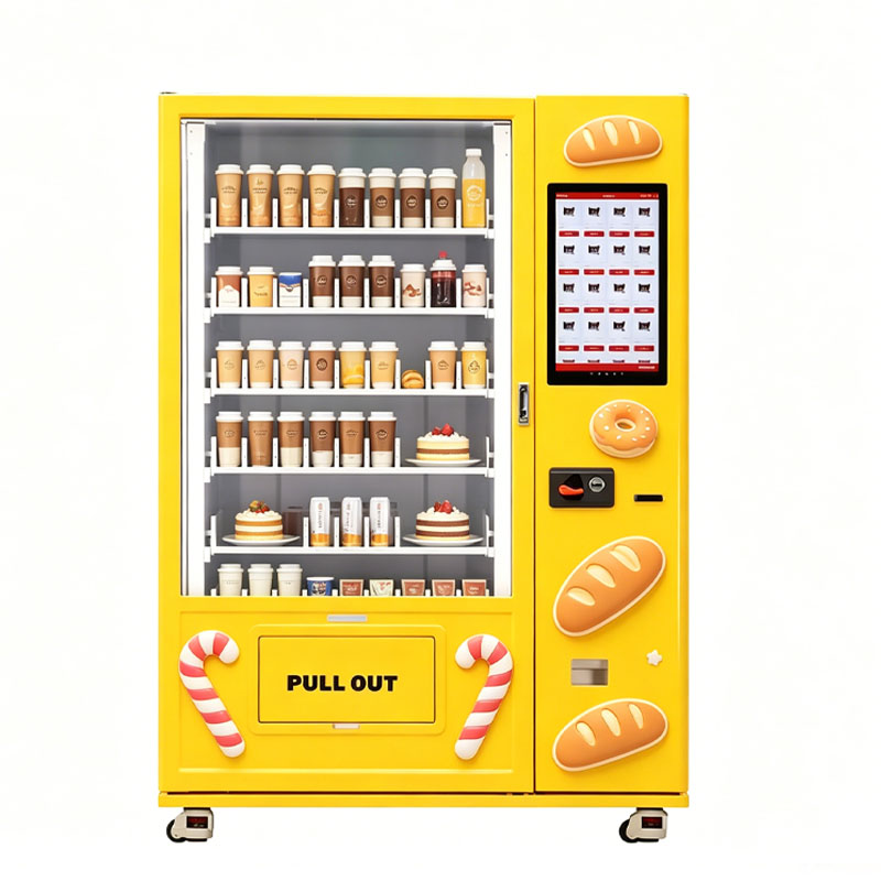 Popcorn Vending Machine - آلة بيع الوجبات الخفيفة والمشروبات الذكية