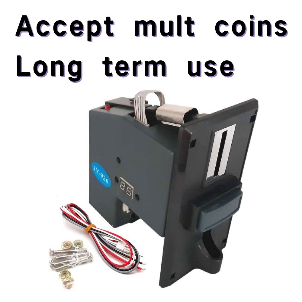 Coin Acceptor Selector - متقبل عملة متعددة مع لوحة أمامية
