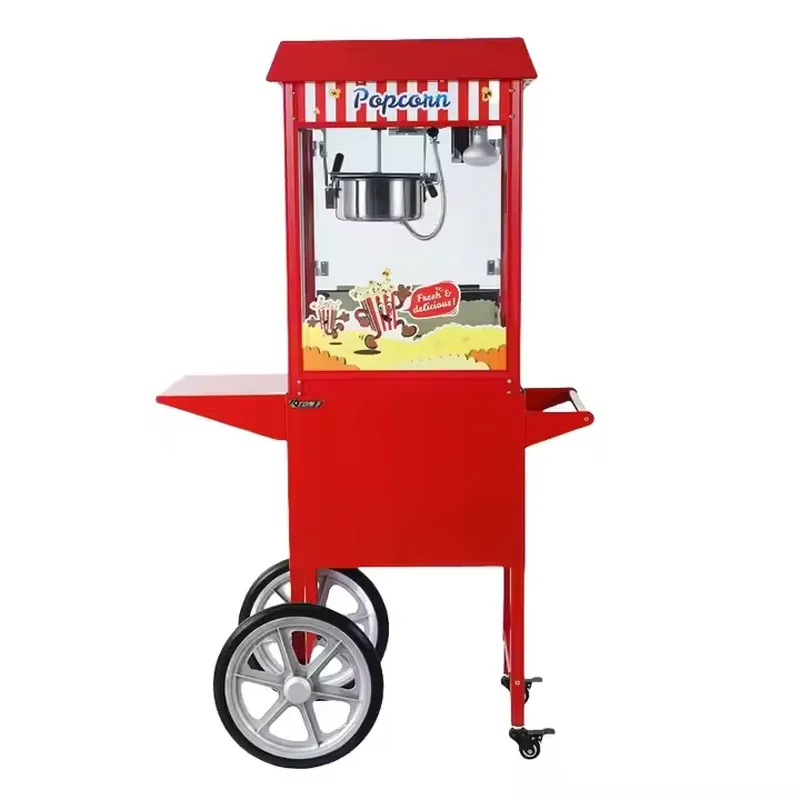 آلة صنع الفشار التجارية بالهوا - مراجعة Popcorn Vending Machine وسعره
