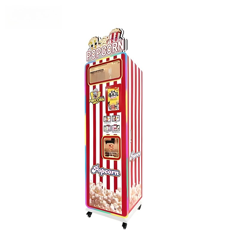 آلة بيع الفشار بنكهة الكراميل، - مراجعة Popcorn Vending Machine وسعره
