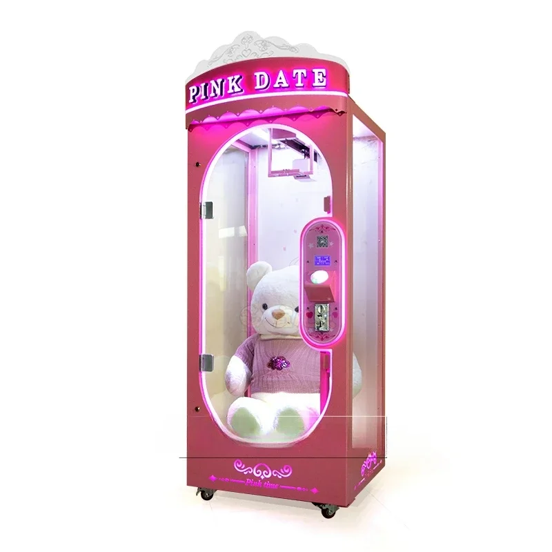 A- الوردي تاريخ مقص قطع جائزة  - مراجعة Arcade Prize Vending Machine وسعره