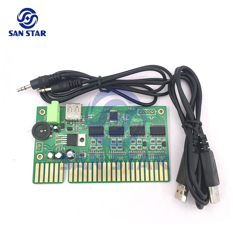 لوحة محول USB من الكمبيوتر إلى - مراجعة Arcade Button Pcb وسعره