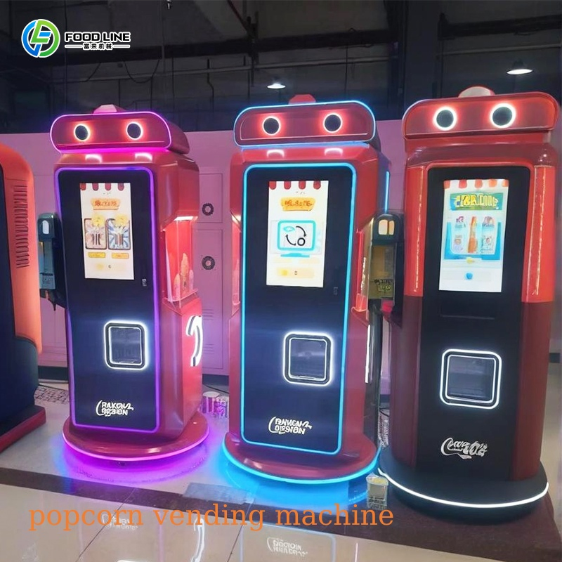 آلة بيع الفشار الأوتوماتيكية ب - مراجعة Popcorn Vending Machine وسعره