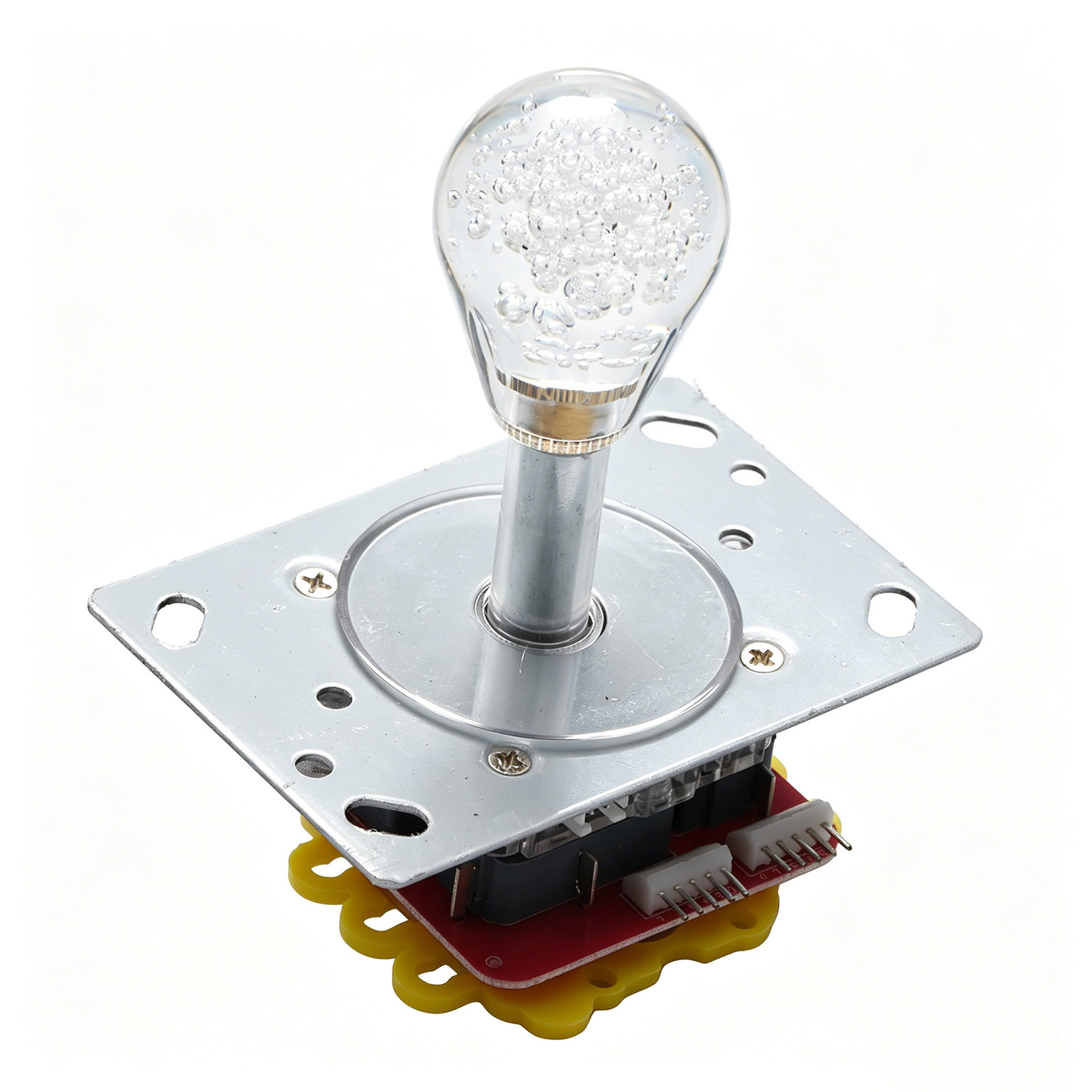 عصا تحكم أركيد LED ملونة بإضاء - مراجعة Joystick Arcade Parts وسعره