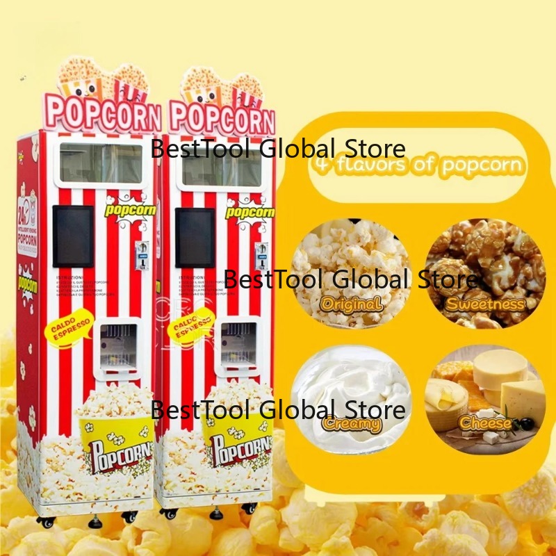 آلة صنع الفشار الأكثر مبيعًا و - مراجعة Popcorn Vending Machine وسعره