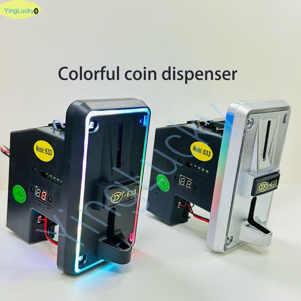 الملونة LED متعددة عملة متقبل  - مراجعة Arcade Vending & Laundry وسعره