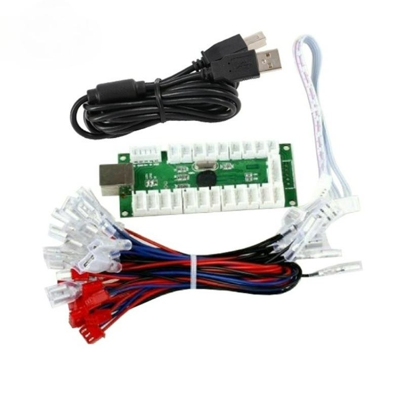 مجموعة لوحة تحكم USB للألعاب م - مراجعة Arcade Button Pcb وسعره
