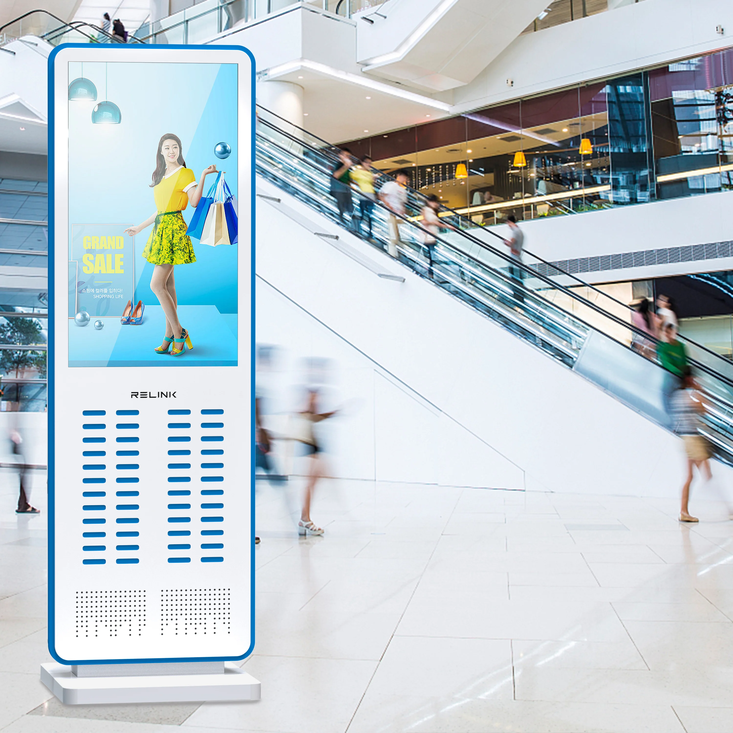 Relink 48 فتحات بنك الطاقة الم - مراجعة Vending Machine Qr Code وسعره