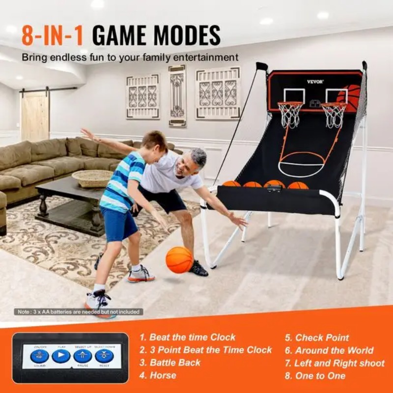 【منتج رائج】لعبة كرة السلة القا - مراجعة Basketball Arcade Game وسعره