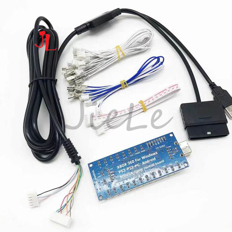 وحدة تحكم ألعاب USB إلى Jamma  - مراجعة Arcade Button Pcb وسعره