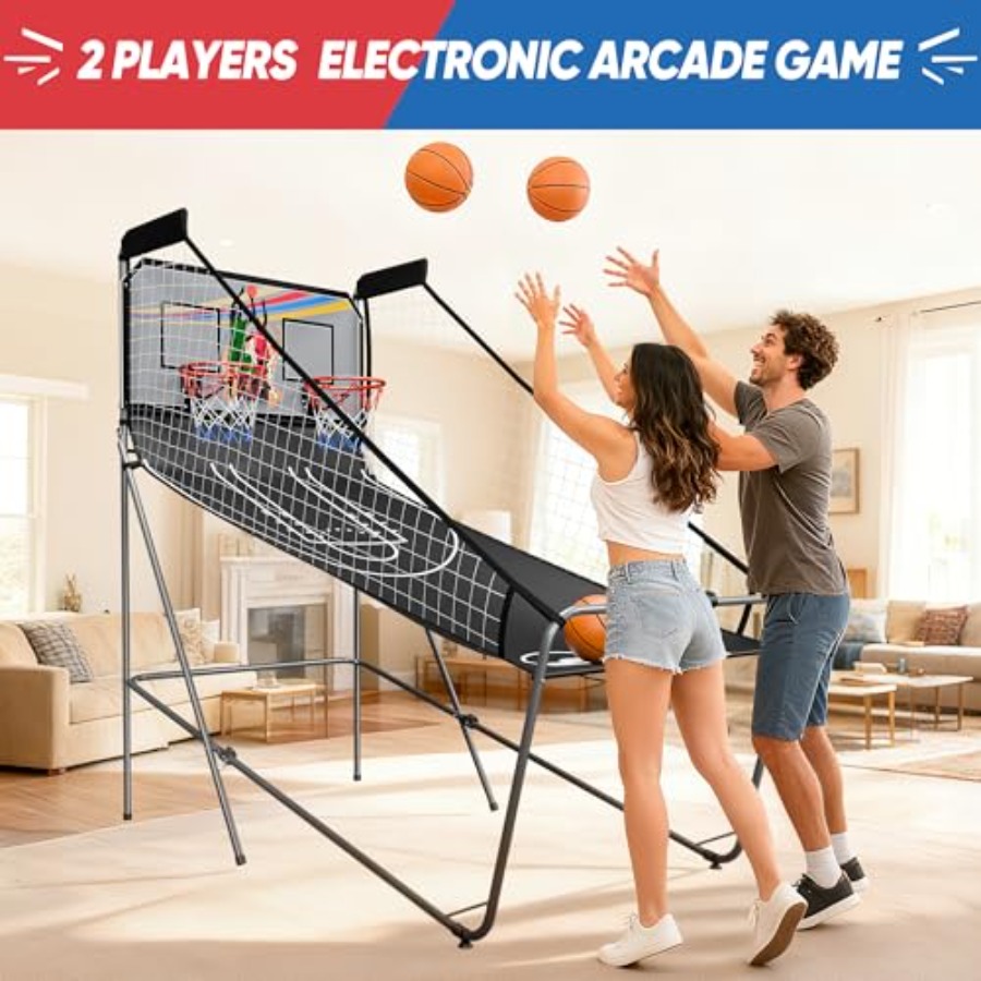 لعبة كرة السلة الإلكترونية الق - مراجعة Basketball Arcade Game وسعره