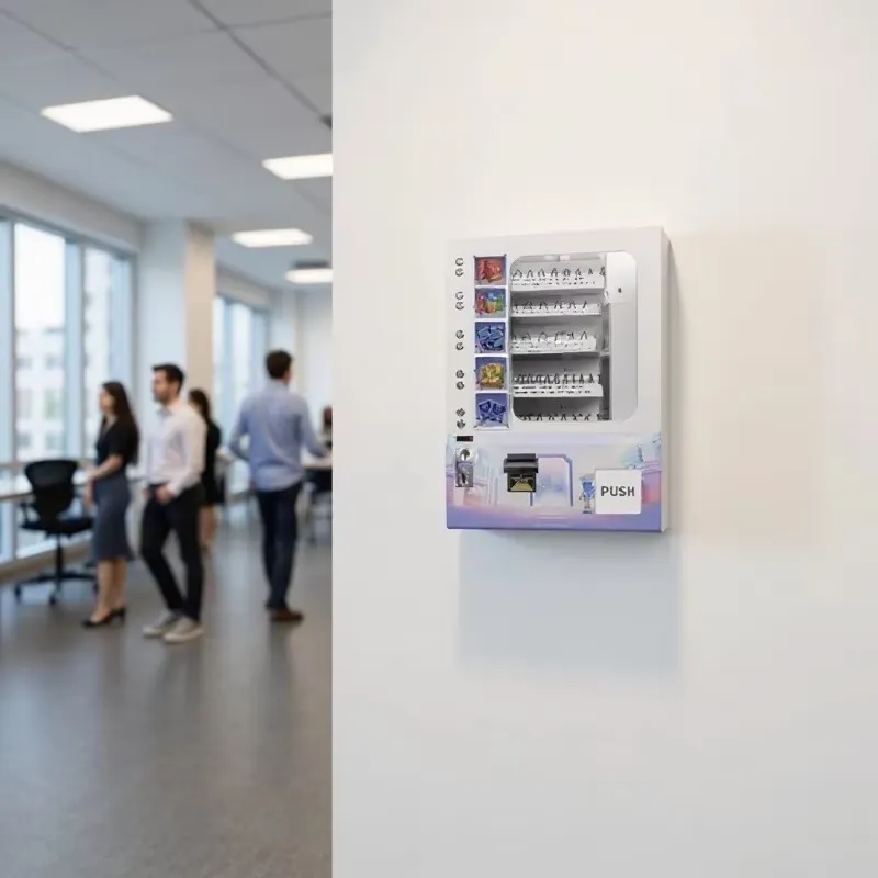 ماكينة بيع أكياس الشوكولاتة وا - مراجعة Vending Machine Qr Code وسعره