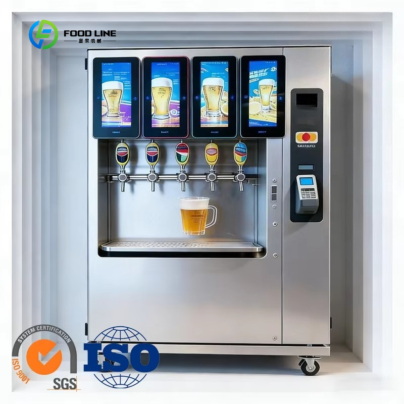 ماكينة بيع بيرة ذاتية الخدمة م - مراجعة Popcorn Vending Machine وسعره