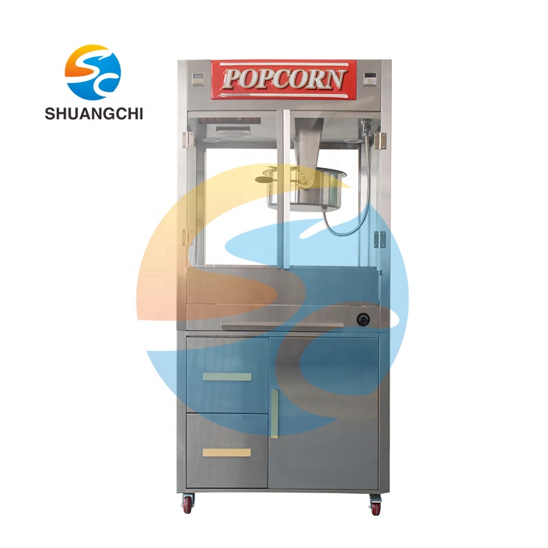Shuangchi Factory 32oz آلة صنع - مراجعة Popcorn Vending Machine وسعره