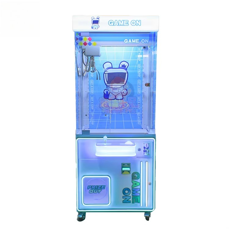 آلة رافعة مخلب تعمل بقطع النقو - مراجعة Arcade Prize Vending Machine وسعره