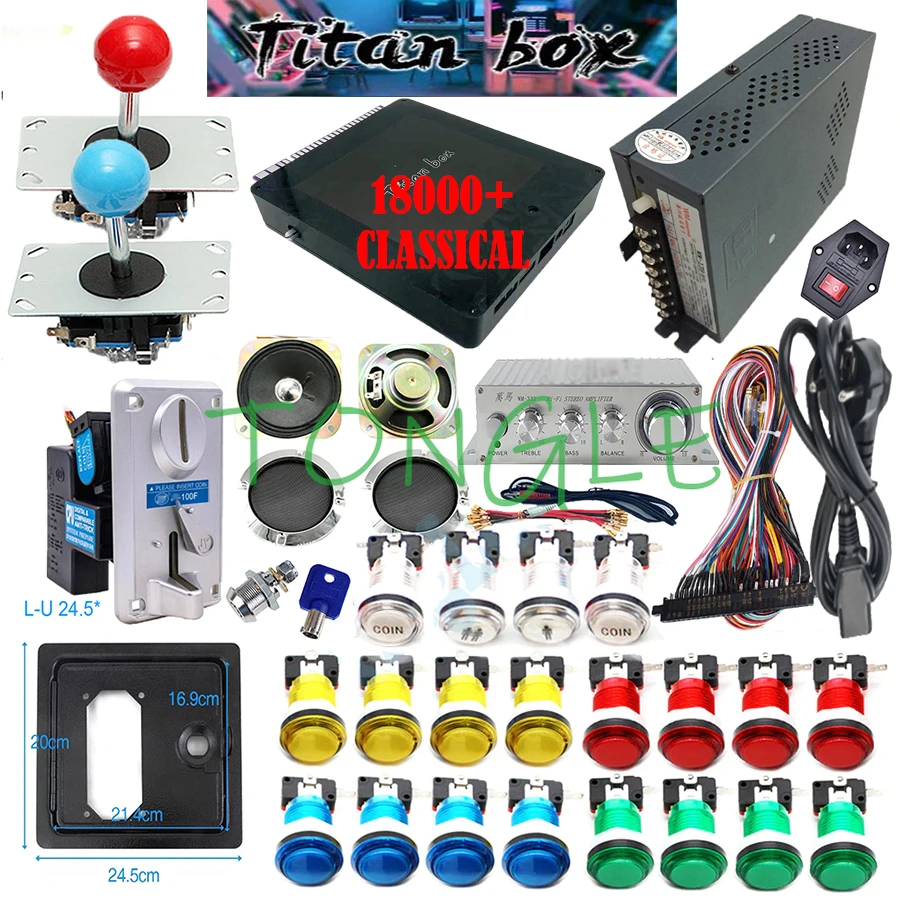 2 لاعبين صندوق تيتان 18000 + ف - مراجعة Racing Arcade Cabinet وسعره
