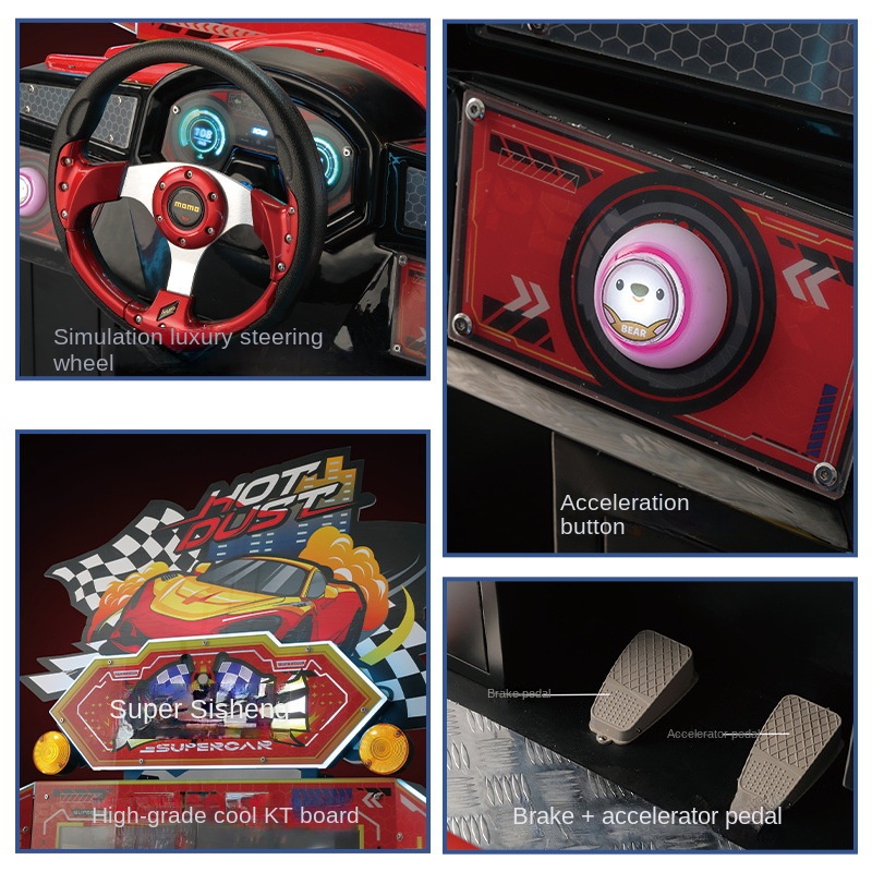 ماكينة ألعاب أركيد تعمل بالعمل - مراجعة Racing Arcade Cabinet وسعره